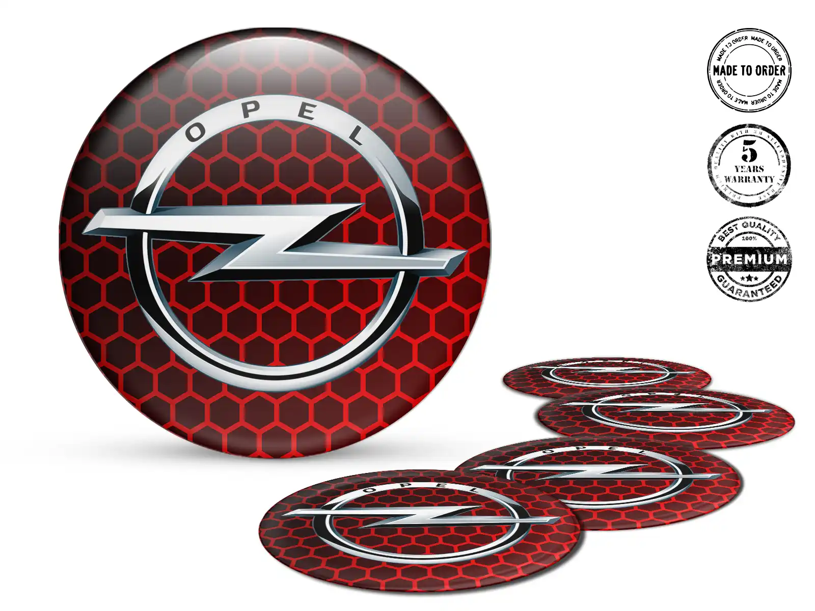 Opel Dome Sticker Ausgabe Hochwertige Auto-Labels